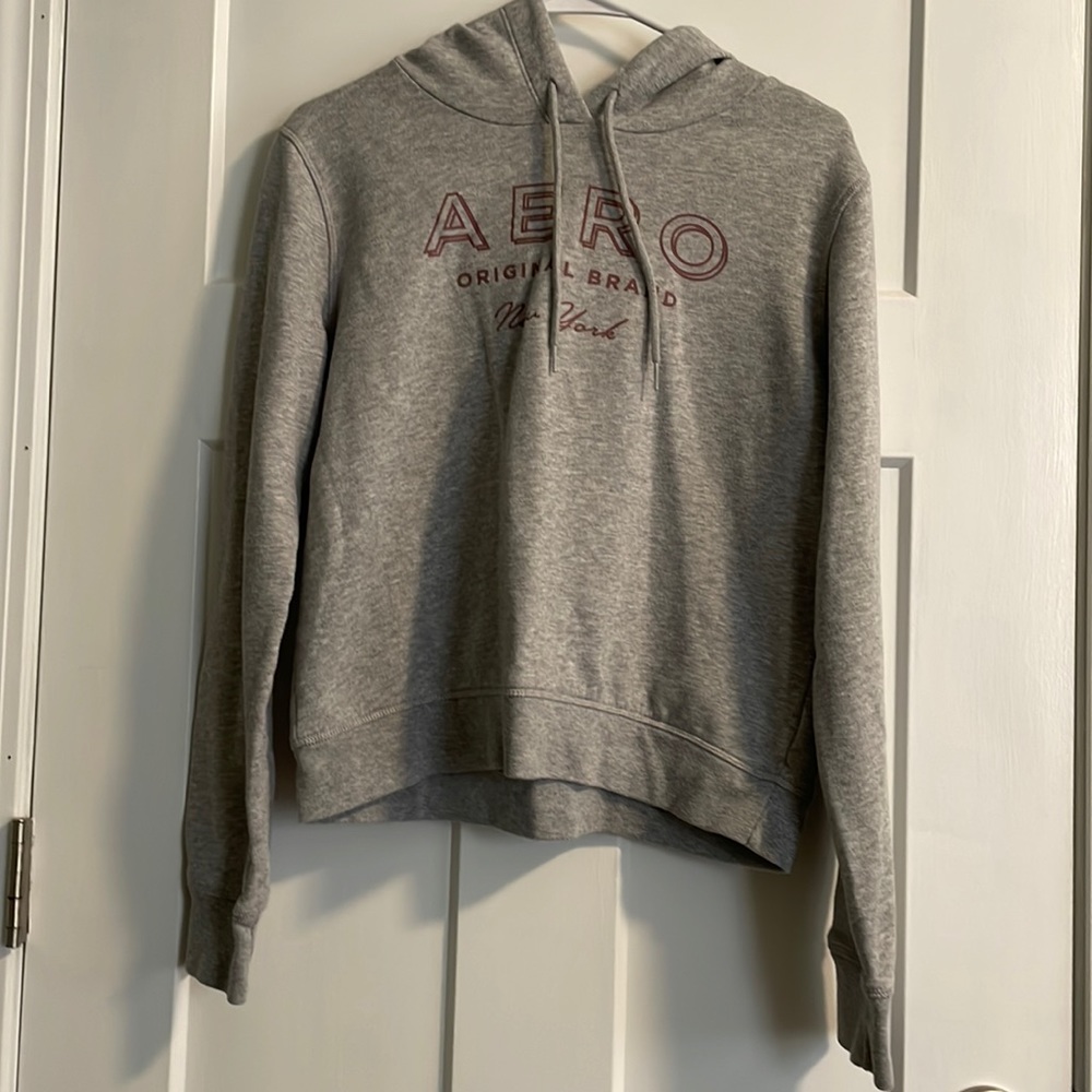 Gray Aeropostale hoodie. Size M